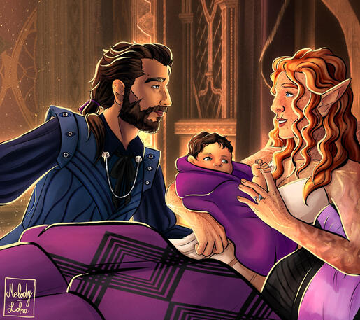 Lucanis, Yvonne and their daughter Mariposa