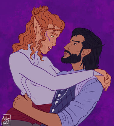 Yvonne Mercar x Lucanis Dellamorte